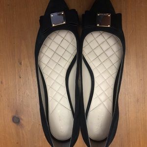 Cole Haan pointed black flats